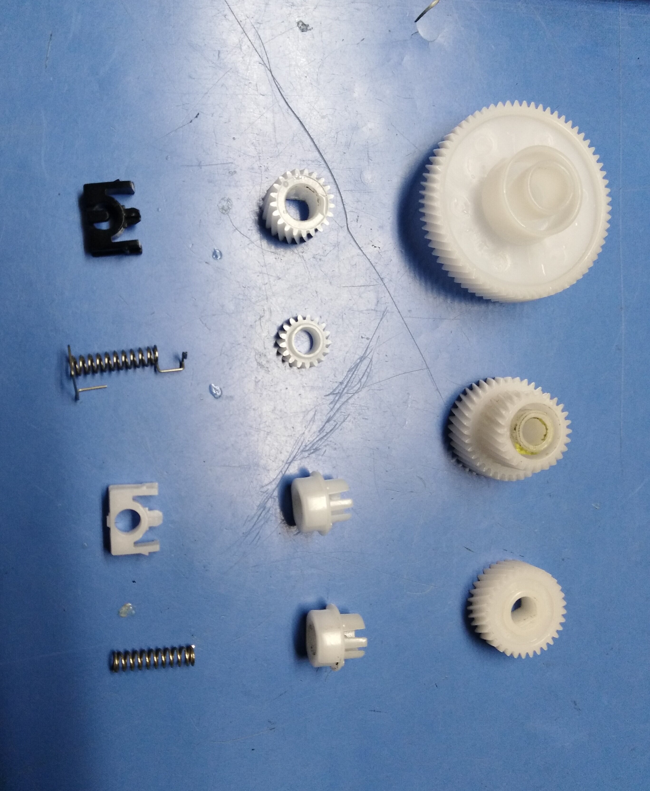 Original fit Panasonic KX-FAC408CNKX-FAD419CN Selenium Drum Accessories Gear Spring