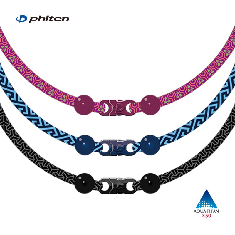 phiten favine japan original X50 day ensemble and wind texture items ring men and women universal fashion sports neck ring-Taobao