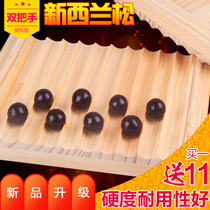 3 6 9 grams choose a wooden Chinese medicine rub a wooden double handle