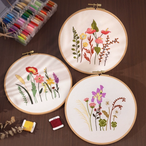 Набор материалов ручной работы для начинающих, креативная подвеска, с вышивкой, «сделай сам», креативный подарок