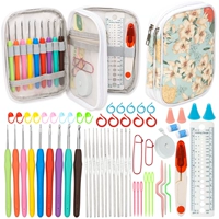 Крючок для вязания в виде цветка, комплект