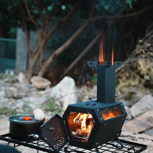 Большой матч Wire Outdoor Camping Fursace Путешествие в маленький chai Brace Portable Wild Port