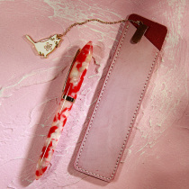 Custom lettering Koi pen red signature pen creative birthday gift to send girl girlfriend teachers Day gift