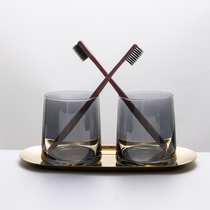 Toothbrushing Cup Nordic Style Boys Tide-Looking Glass Cup Home Hotel Tooth Cup Trays Suit Lovers
