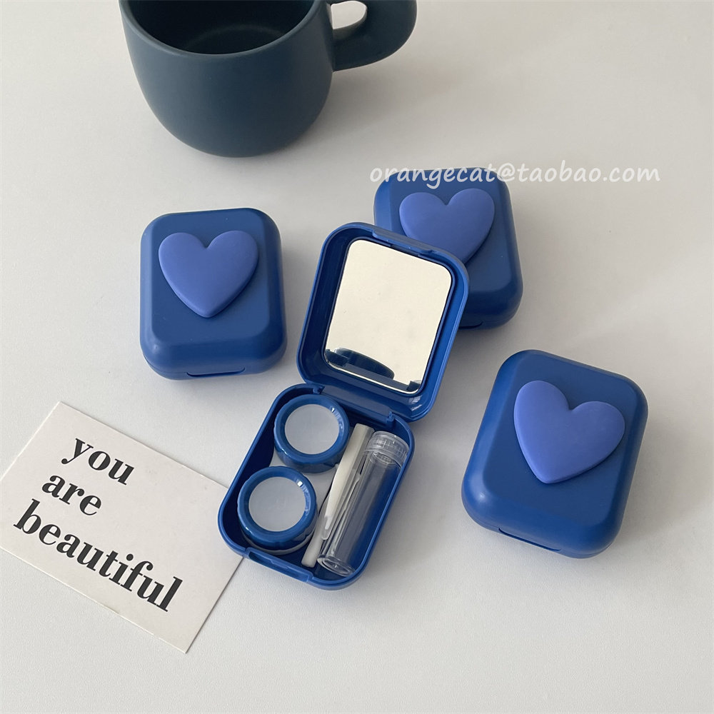 No cover contact lens case