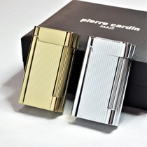 Pierre Cardin Metal case side pulley inflatable lighter classic creative personality