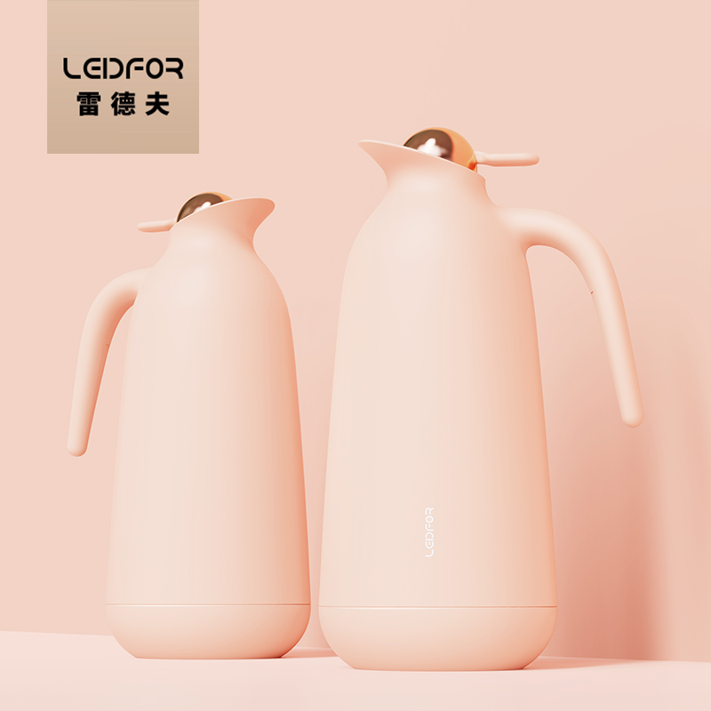 Redf Insulation Pot Home Glass Liner Hot Water Bottle Small Warm Pot Dorm Room With Student Cute Insulated Kettle