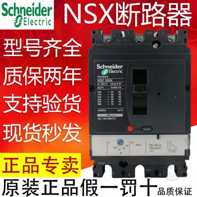 Schneider Molded Case Circuit breaker NSX100N F 3P100A 160A 250A Air Switch 4P400A630A