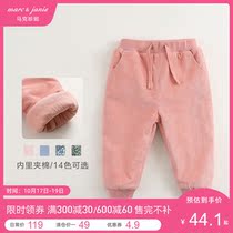 (Clearance) (cotton) Mark Jenny boy and girl corduroy cotton pants baby baby pants 70190