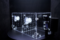 Fish tank acrylic water fairy air lift pneumatic isolation box Sanhu cichlid South American special rat fish breeding incubator box