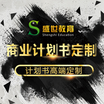 Write a business plan bp financing roadshow PPT Entrepreneurial project feasibility study report Plan