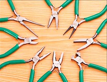 Tuosen 5 inch 6 inch mini pliers tip nose pliers diagonal nose pliers diy manual pliers electrical shear