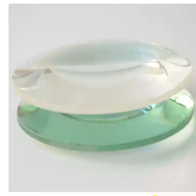 Magnifying glass optical high definition lenticular lens diameter 127mm blue glass White glass PDOK magnifying glass PD-032ABC special accessories high power fire experiment handheld reading glass lens