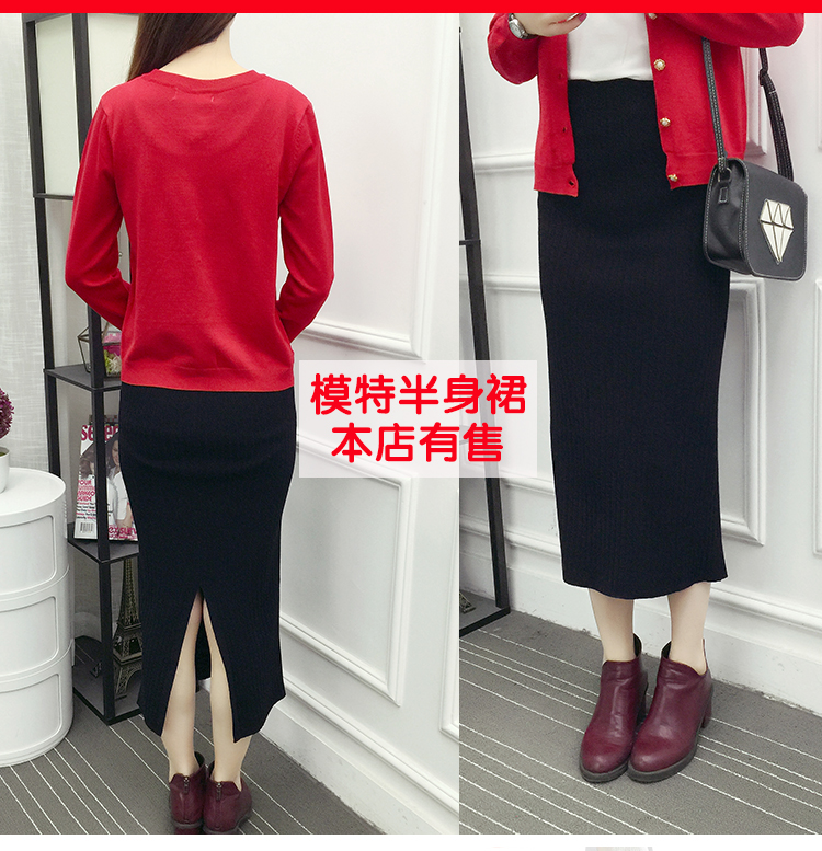 Mùa xuân hè hè áo len mỏng của phụ nữ áo len béo mm cỡ lớn cổ tròn áo len ngắn áo choàng nhỏ áo choàng béo áo khoác len mỏng