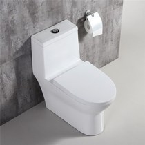 Mudju water-saving small household ceramic toilet project pumping toilet super-swirling toilet UF cover