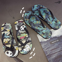 Summer Flip-flops personality outdoor beach trend Korean version of non-slip new clip feet outside wear sandals Sandals sandals sandals men