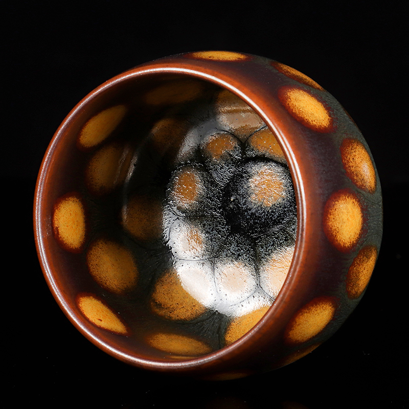 Artisan fairy obsidian variable built one masters cup checking ceramic household large capacity sample tea cup kung fu tea cups