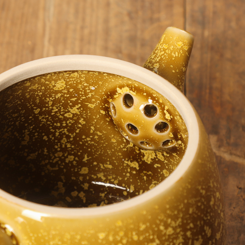 The Master artisan fairy Chen Weichun up single pot of creative move teapot ceramic teapot household manual making tea
