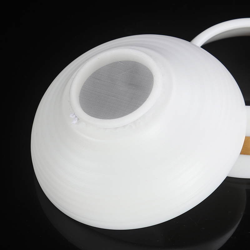 The Master artisan fairy Xu Yuelan fuels the German white porcelain ceramic household filter group of high - grade pure manual tea accessories