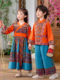 Dai Ethnic Clothing for Children, Boys and Girls, Spring and Autumn Kindergarten Costumes, Yunnan Ethnic Style, Miao Ethnic Style, Exotic Performance Costumes