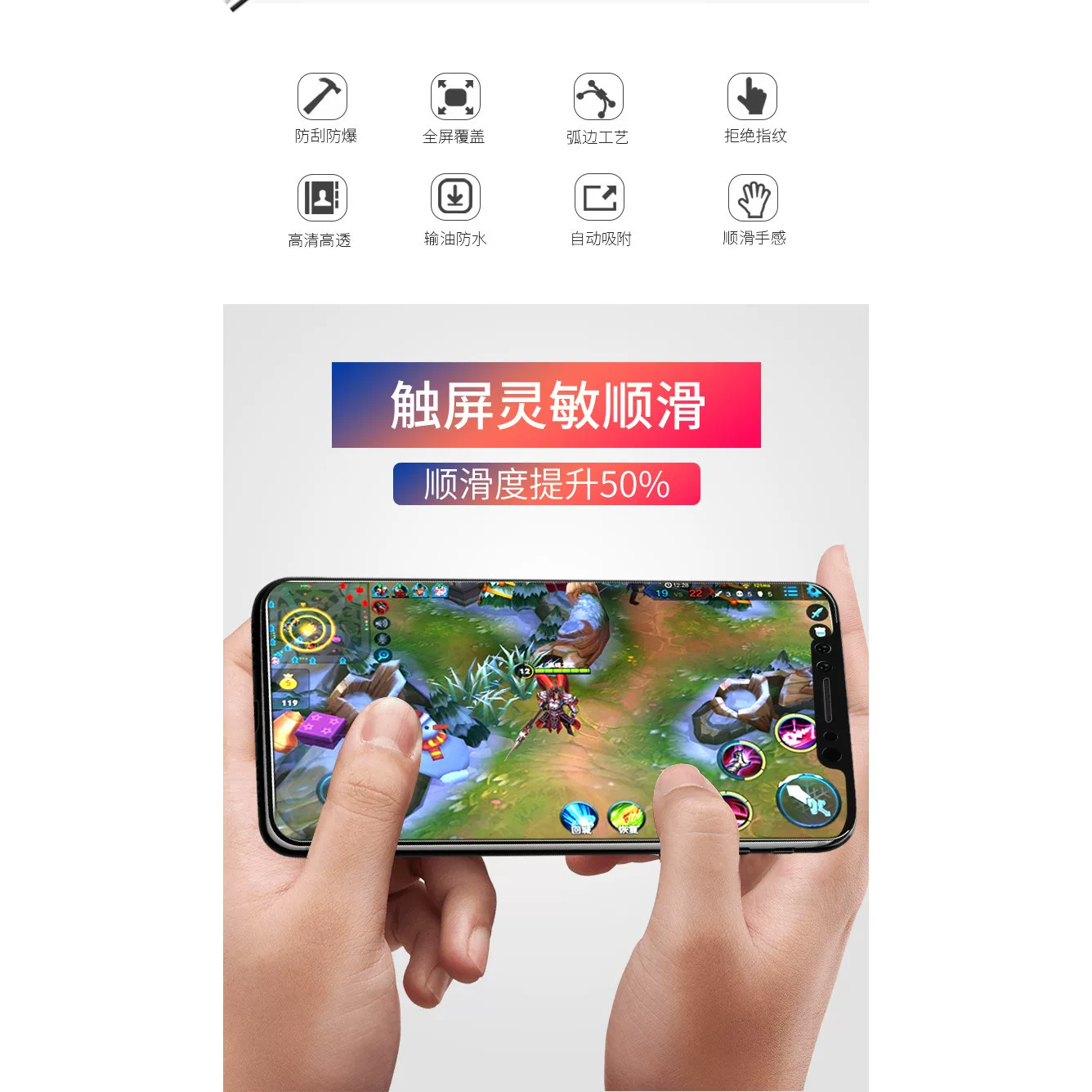 Прозрачная полная стеклянная защитная пленка для корпуса (чехол) на Xiaomi Redmi 17 15 14 13 MAX3 NOTE 12 PRO k80 K90 turbo4