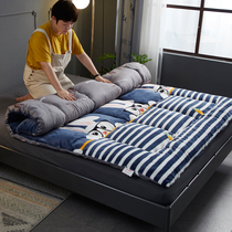 Winter thick flannel tatami warm mattress quarters 1 5m double 1 8 meters student single bed mattress 2