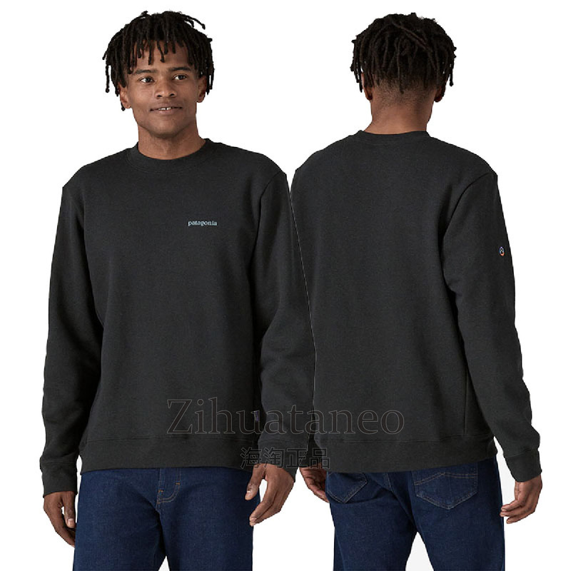 Patagonia Fitz Roy Men's and Women's Casual Wool Organic Cotton Crew Neck Sweatshirt