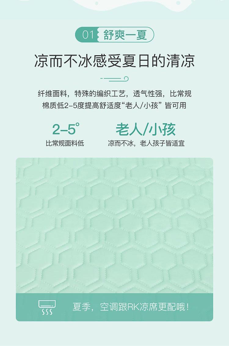 泰国原装进口  Royal King 乳胶凉席 图3