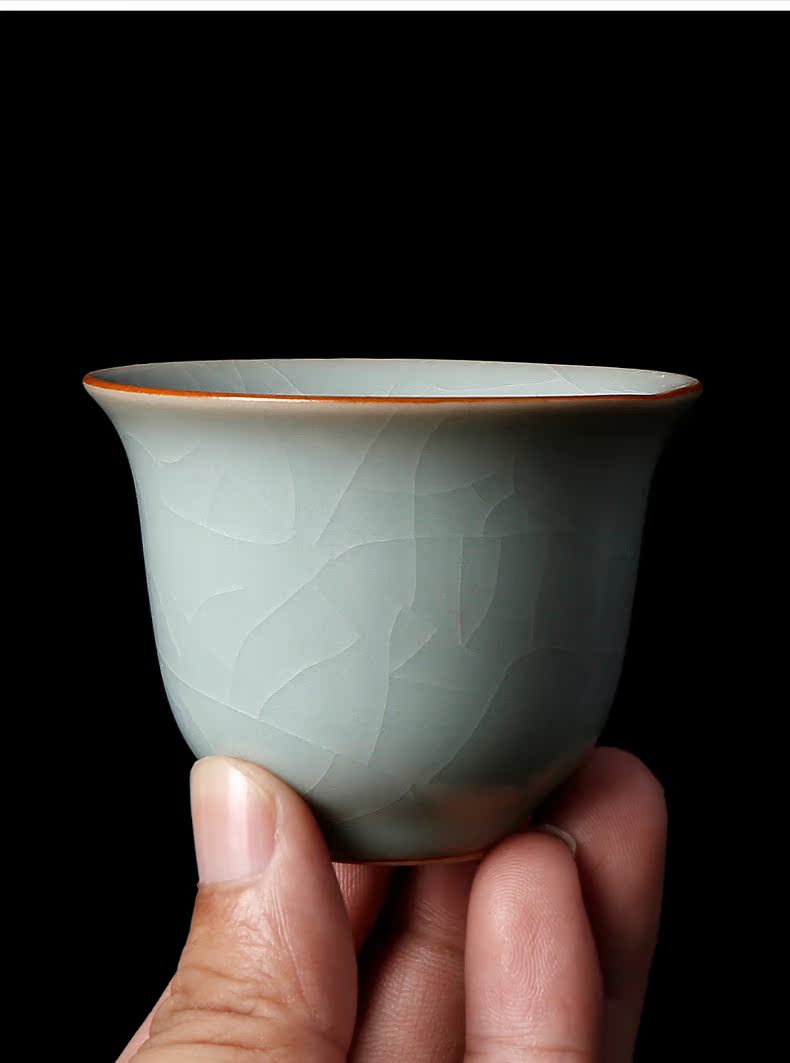 Your up noggin masters cup on ceramic kung fu tea set sample tea cup single cup home hand Your porcelain tea light