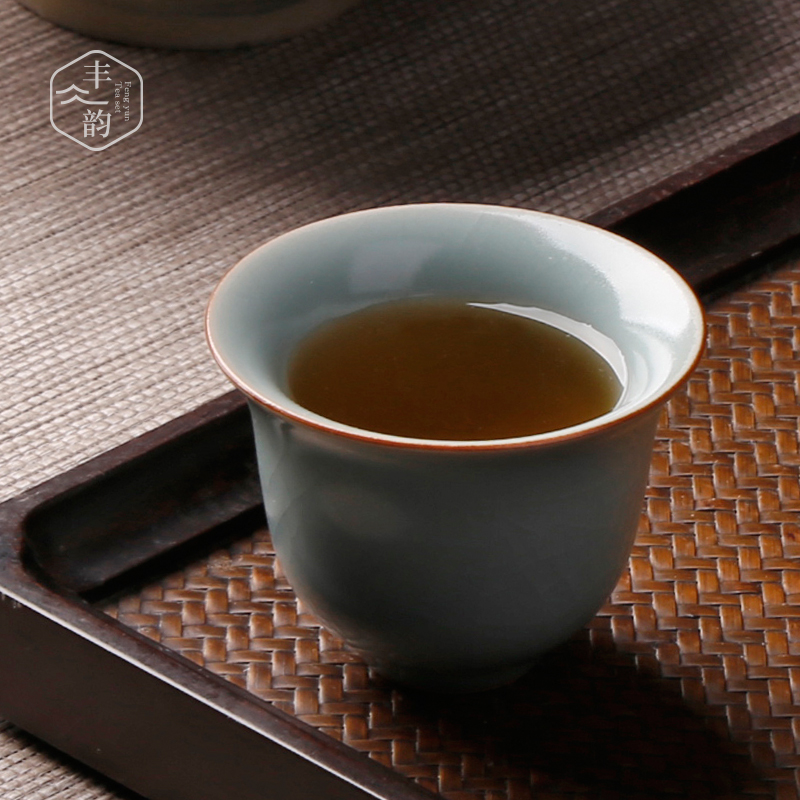 Your up noggin masters cup on ceramic kung fu tea set sample tea cup single cup home hand Your porcelain tea light
