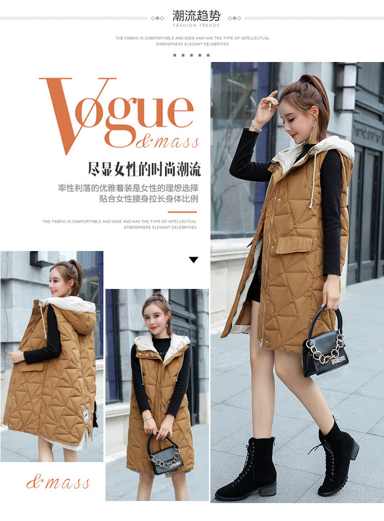 Débardeur chaud pour femme en Coton - Ref 3175936 Image 10