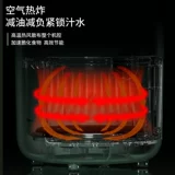 Эмют -авиационный жареный горшок, предоставляющий новый многофункциональный многофункциональный полный умный жареный горшок с большой каплей французский французский французский фри французский французский