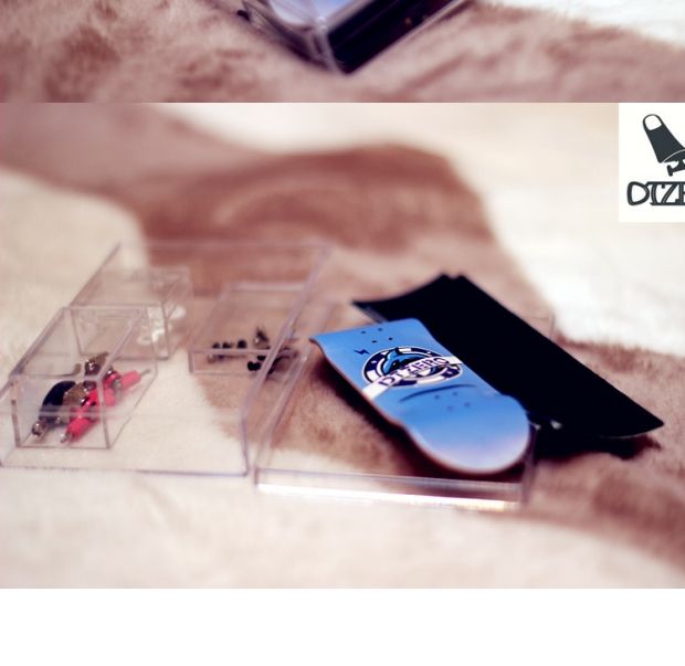 DTzero2.0 chuyên nghiệp ván trượt ngón tay - Trượt băng / Trượt / Thể thao mạo hiểm giày trượt patin 4 bánh gấp xếp