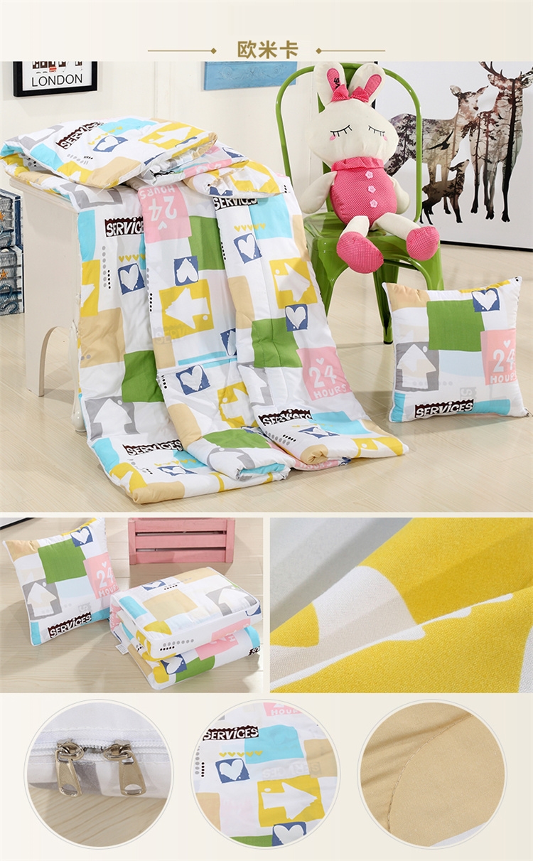 Gối chăn đôi sử dụng đệm là sofa văn phòng nghỉ trưa gối là điều hòa không khí xe gối tựa lưng gối gối tựa lưng văn phòng cao su non