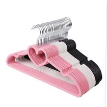 new40 Pcs Lot plastic Clothes Hangers Dress Coats Hanger hol