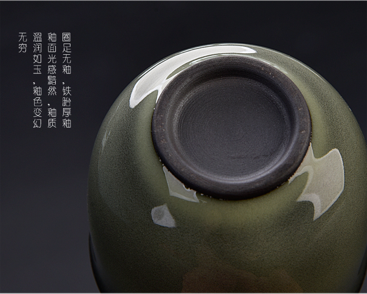 Ancient sheng up new koubei up with pure silver hand coppering. As silver cup meditation single tea cup, porcelain inlay silver cups of tea