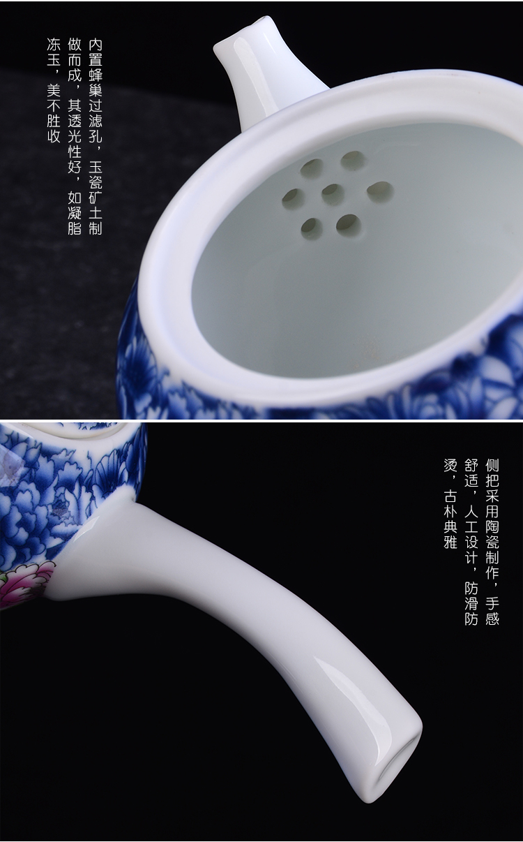 The New Japanese ancient sheng up six silver suit jingdezhen tasted silver gilding household porcelain enamel ginkgo three bowls