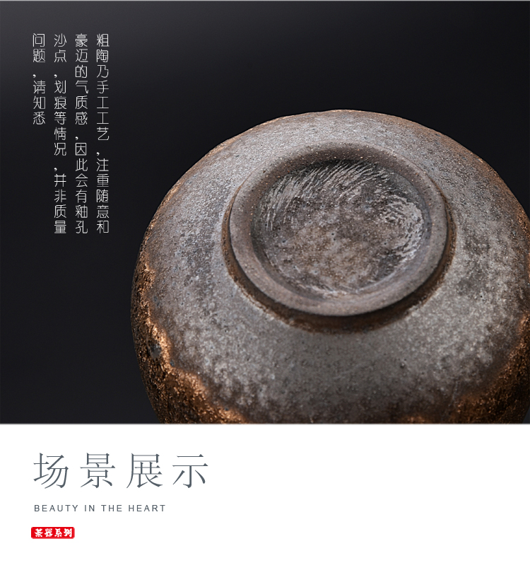 Ancient sheng up manually coppering. As silver 999 sterling silver master cup single cup sample tea cup of jingdezhen ceramic silver cup silver cup