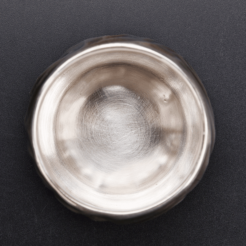 The ancient sheng up with pure manual coppering. As The master cup silver cup 999 sterling silver personal ceramic cups tea sample tea cup, restoring ancient ways