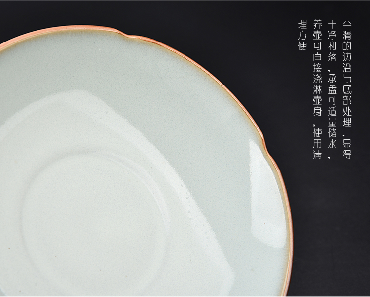 Ancient fill your up up tea set the set of contracted household ceramics kung fu tea cup side teapot porcelain up tea set