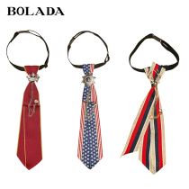  bolada childrens suit and tie Handsome suit host British style dress performance costume New accessories