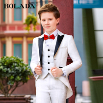  bolada Childrens suit dress tuxedo suit Boy suit British style host catwalk piano performance suit