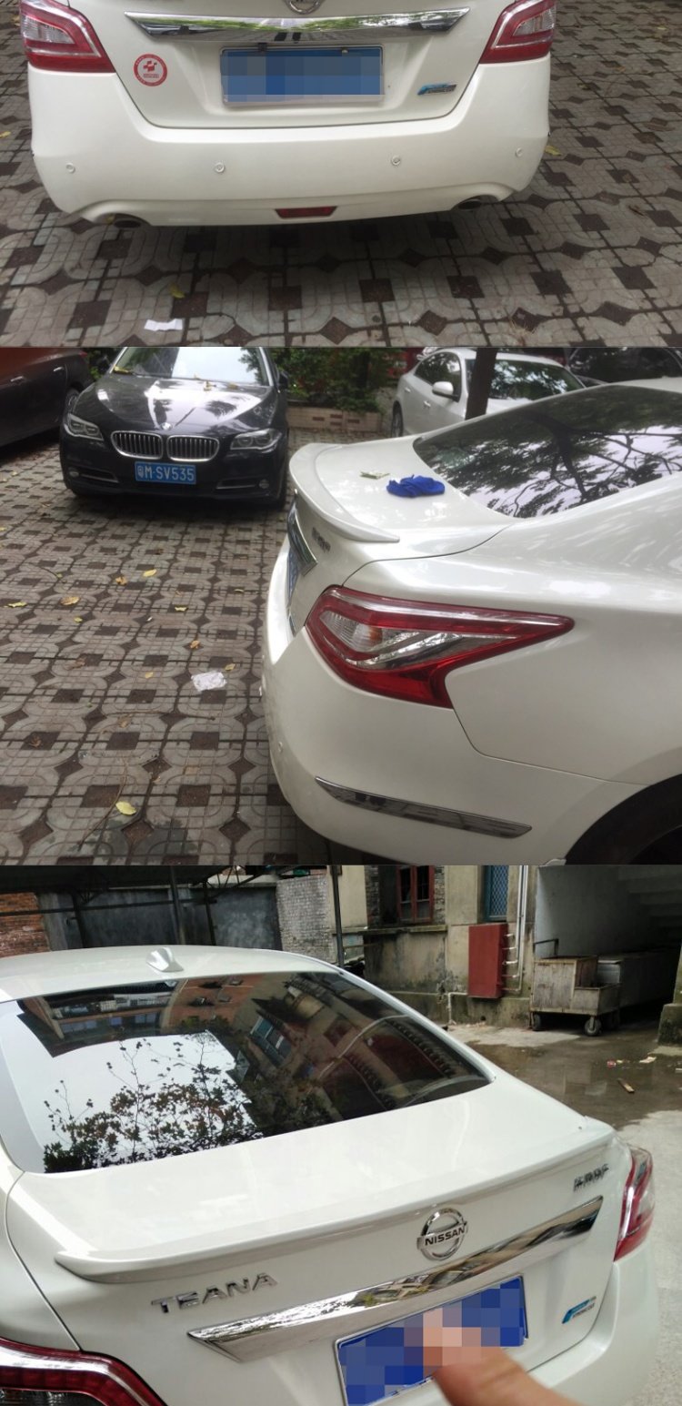 Nissan 08-12 mẫu cánh đuôi Tianzhu 17 ngày Cánh Luding 16-18 Xintianhao Duke 13-15 ngày sửa đổi - Sopida trên cánh lướt gió