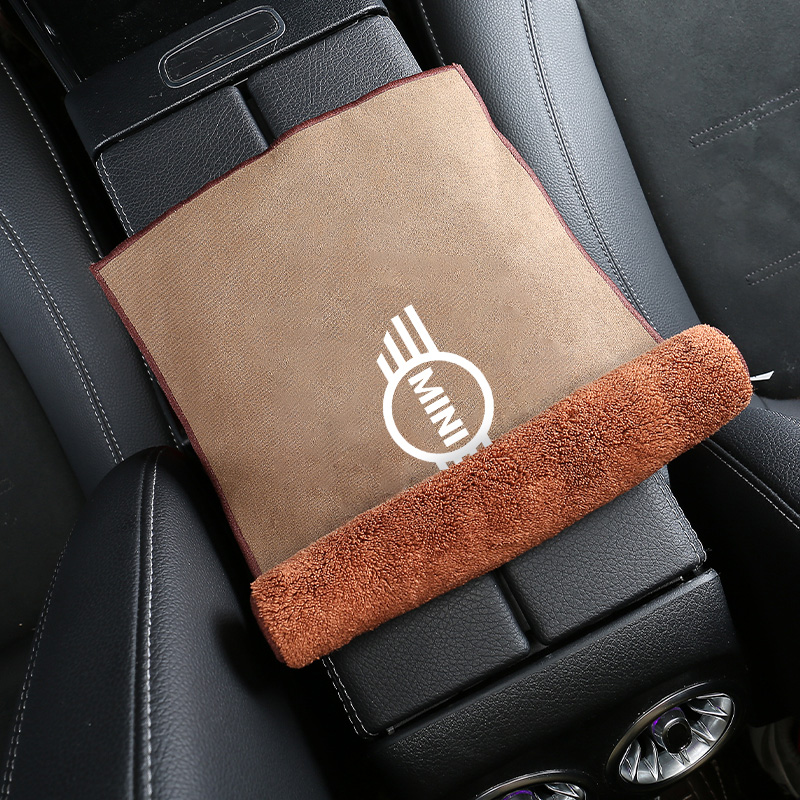 BBMWmini car dedicated graver towel cooper mini F54F55F56F60 car wash cloth interior decoration