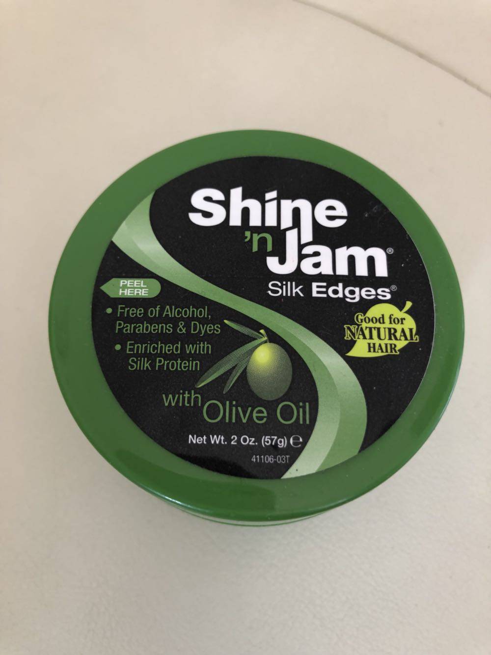Shine N Jam Conditioning Gel Silk Edge 2 Oz NEW