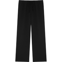 Theory 2024 Early Fall Womens Triacetate Blend Drawstring Casual Straight Pants M0109228