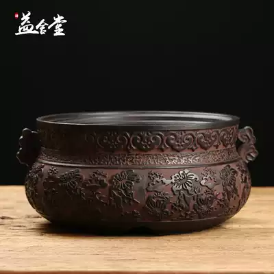 Yishutang old rock mud iron pot boiling water black crystal furnace copper pot silver pot tea tea electric pottery tea stove household tea cooker