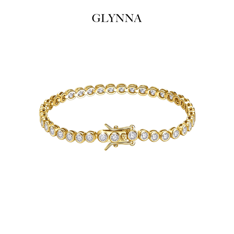 High-End Tennis Bracelet with Round Diamonds, Full of Diamonds, Bubble Diamonds, Light Luxury Niche Accessory, 3mm, Suitable as a Birthday Gift, Unisex High-End Tennis Bracelet with Round Diamonds, Full of Diamonds, Bubble Diamonds, Light Luxury Niche Accessory, 3mm, Suitable as a Birthday Gift, Unisex