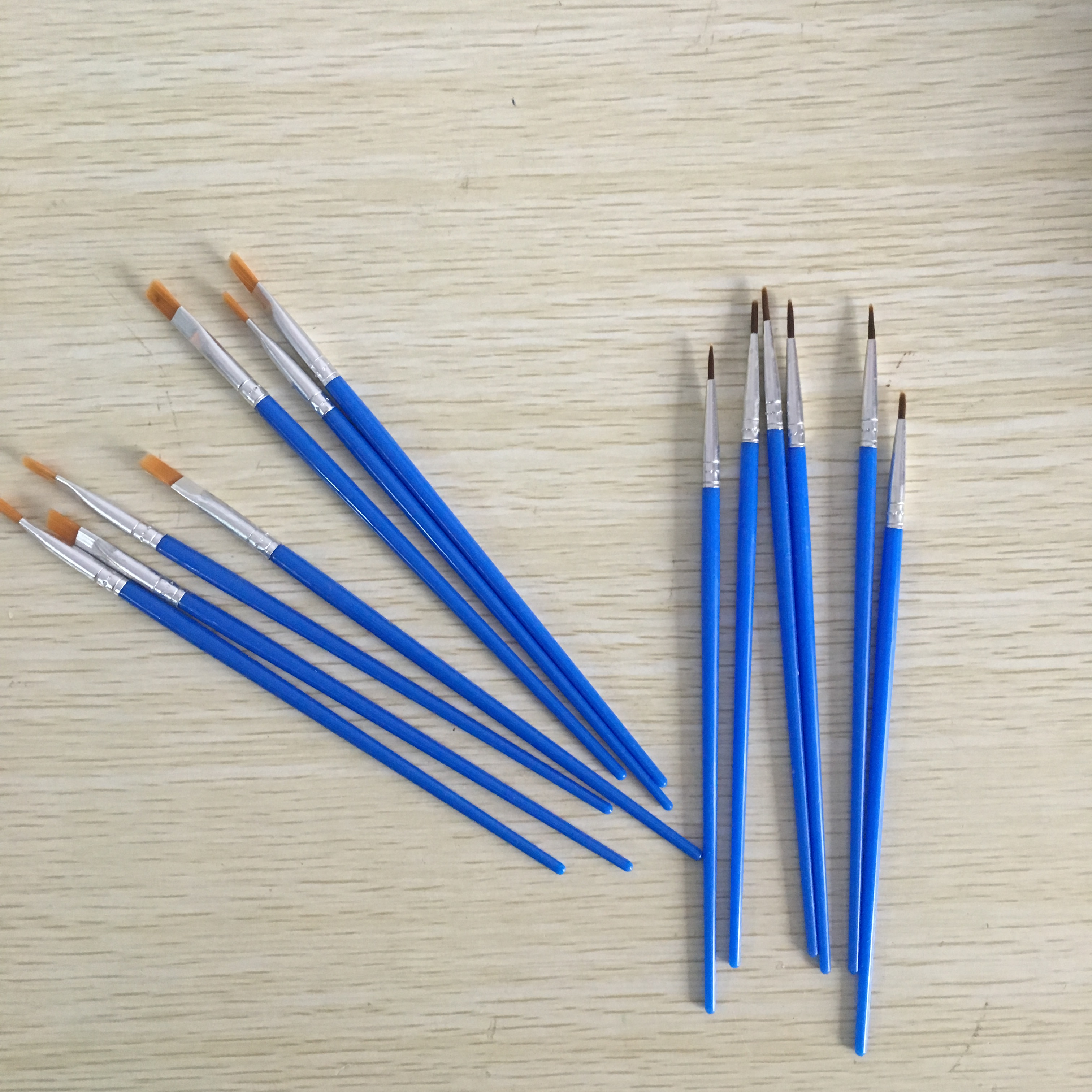 Flat head pen graffiti brush Pingfeng pen plaster doll watercolor plastic hook line pen stall digital oil painting coloring pen