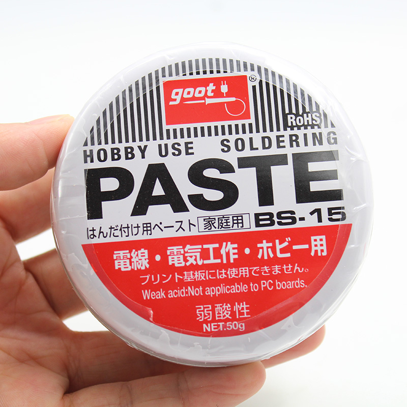 Japan Gut GOOT solder paste weak acid welding oil BGA welding paste BS